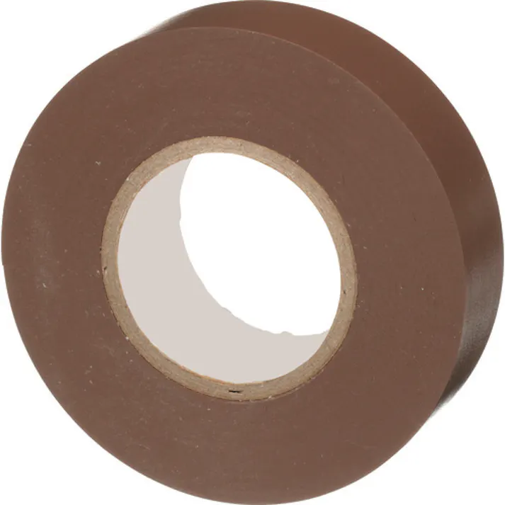 【CAINZ-DASH】ストロングホールド StrongHoldビニールテープ 一般用途用 茶 幅19.1mm 長さ20m ST17-075-66BR ST17-075-66BR【別送品】