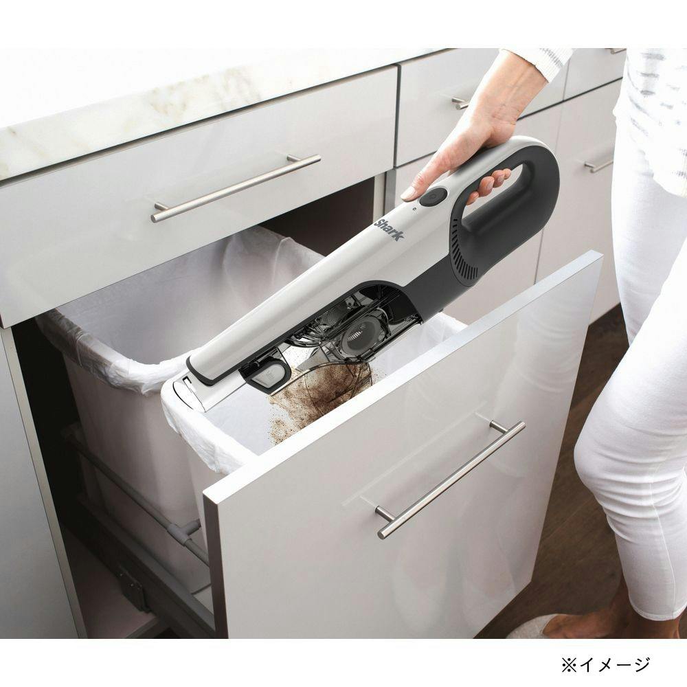 シャーク Shark 充電式サイクロンスティッククリーナー パールホワイト