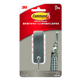 3M コマンドフック ニッケルサテン CMD-MN Mサイズ