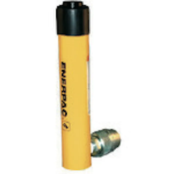 【CAINZ-DASH】エナパック 油圧単動シリンダ 揚力45kN ストローク127mm RC55【別送品】