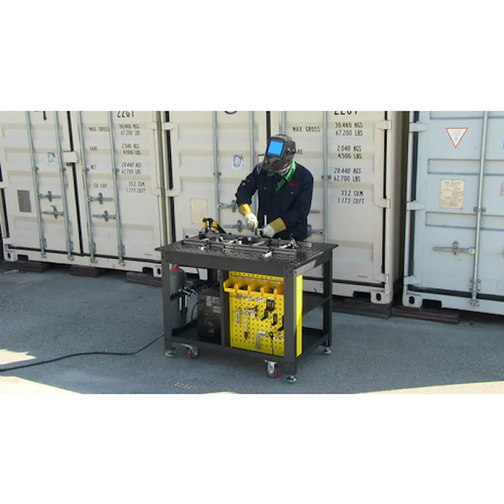 【CAINZ-DASH】Strong Hand Tools社 溶接テーブルシステム TDJKM-100A【別送品】