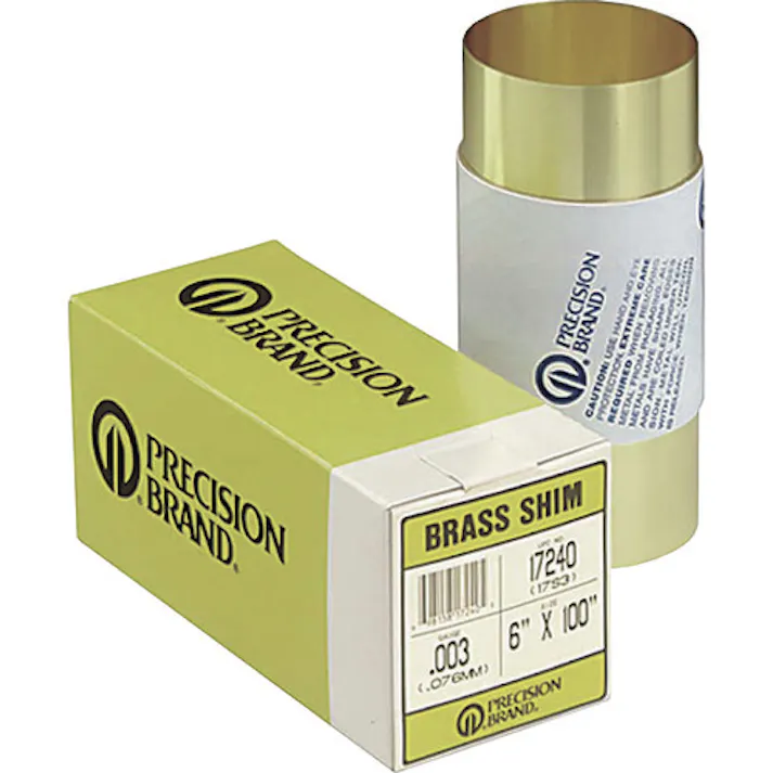 【CAINZ-DASH】プレシジョンブランド社 真鍮・ロール巻シム PB0.20BS17974【別送品】