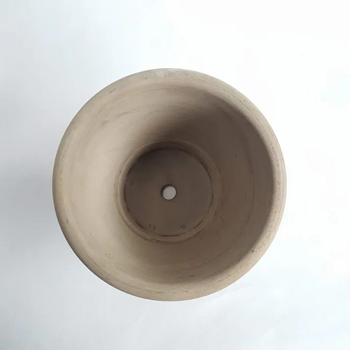 スムースベルポット グレー 27cm