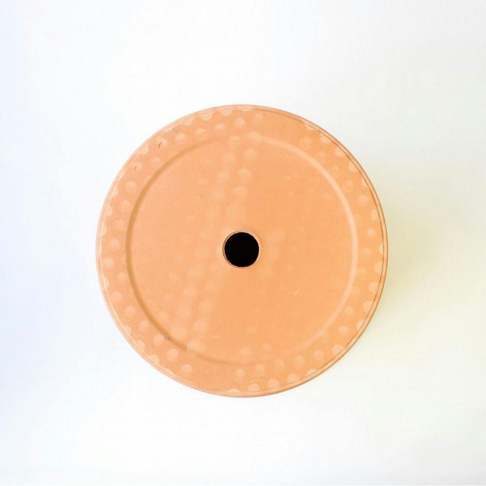 イタリー製寸胴型大型シリンダーポット34cmお買い得2ヶセット