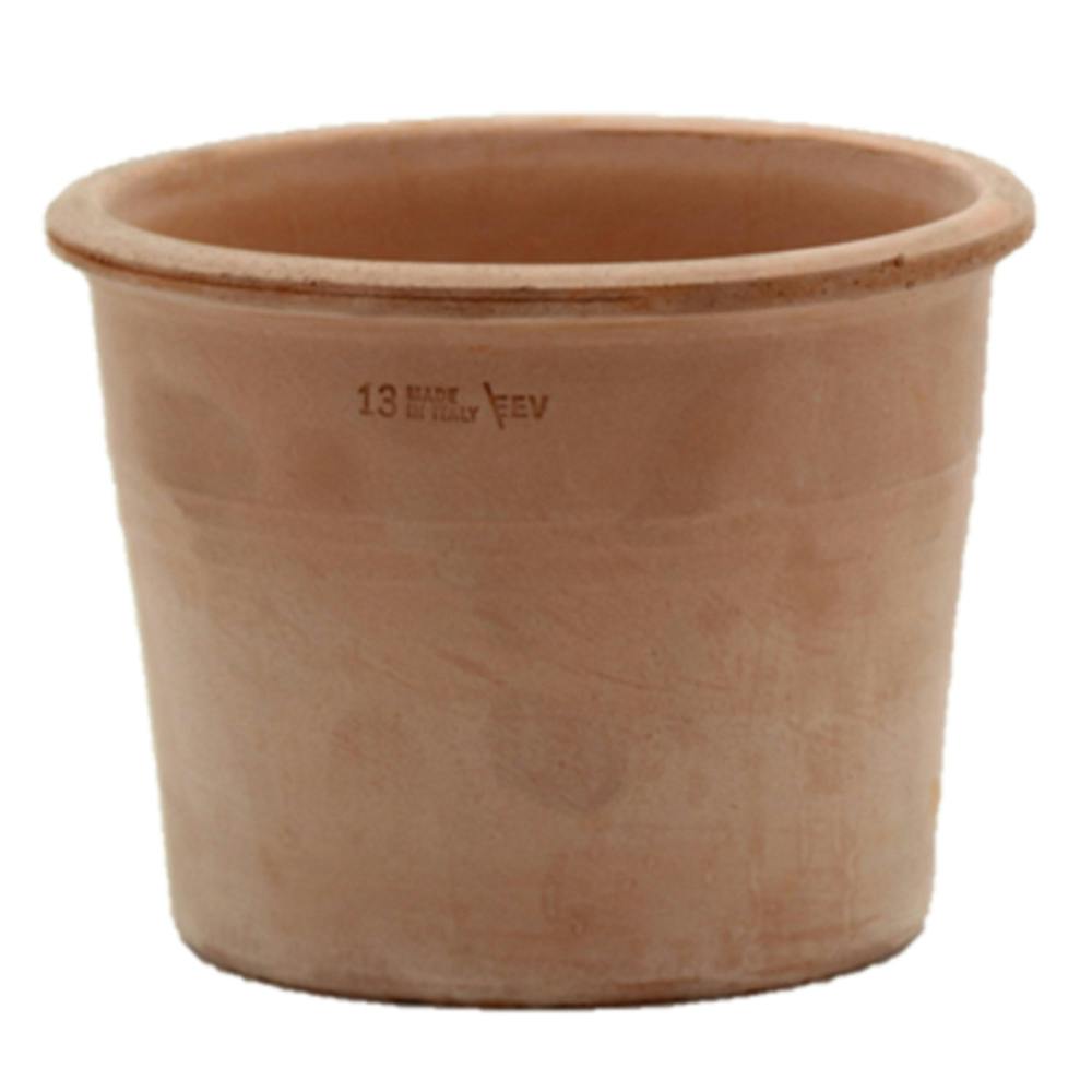 シリンダーポット 白 13cm