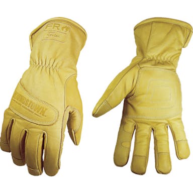 【CAINZ-DASH】ＹＯＵＮＧＳＴＯＷＮ社 革手袋　ＦＲウォータープルーフ　アルティメット　ケブラー（Ｒ）　Ｍ 12-3290-60-M【別送品】