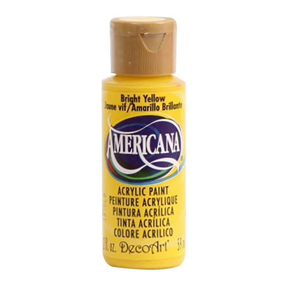 デコアート アメリカーナ ブライトイエロー DA-227 2oz 59ml トールペイント デコアート アメリカーナ ブライトイエロー DA-227 2oz 59ml トールペイント