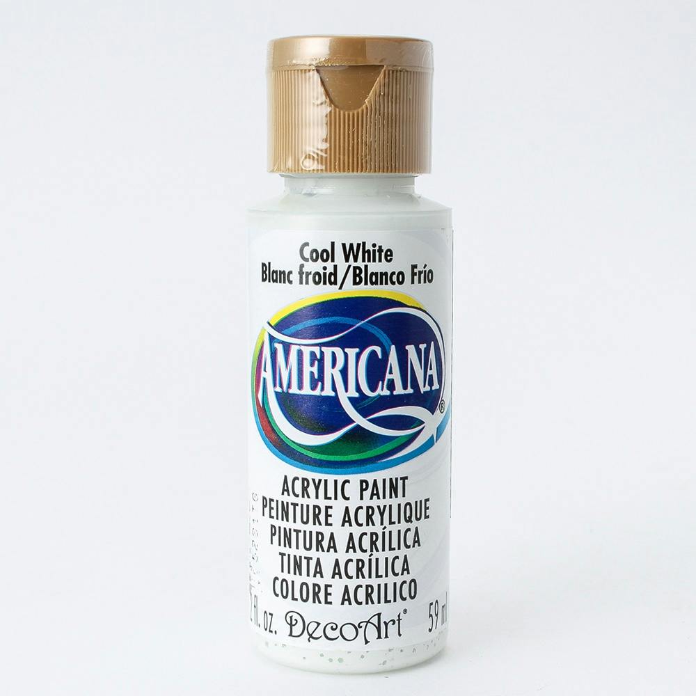 デコアート アメリカーナ クールホワイト DA-240 2oz 59ml トールペイント デコアート アメリカーナ クールホワイト DA-240 2oz 59ml トールペイント