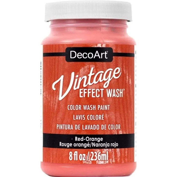 デコアート ヴィンテージ レッドオレンジ DCW07 236ml