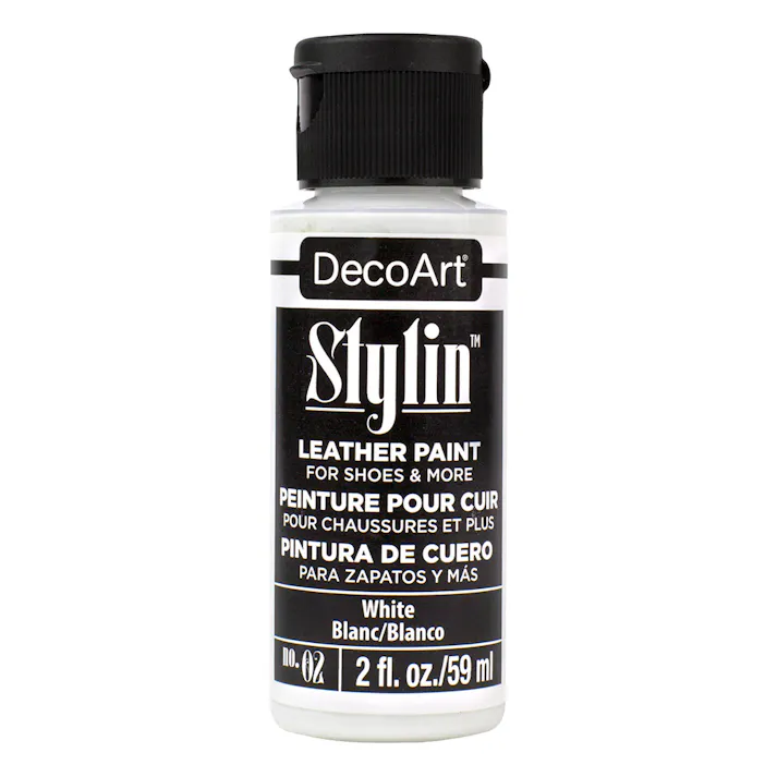 デコアート スタイリンレザーペイント 02 ホワイト 59ml