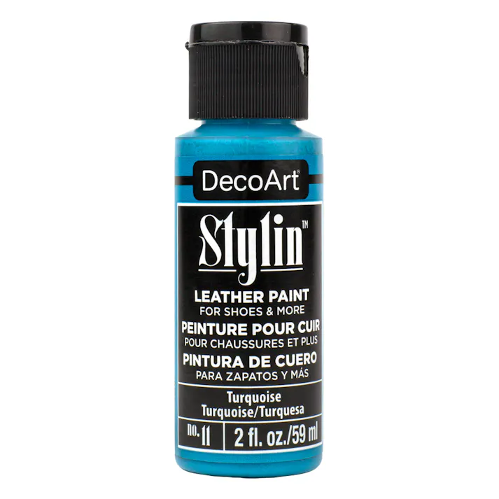 デコアート スタイリンレザーペイント 11 ターコイズ 59ml