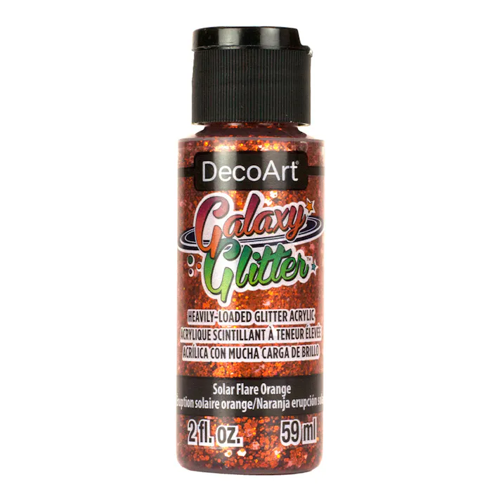 デコアート ギャラクシーグリッター 16 ソーラーフレアオレンジ 59ml