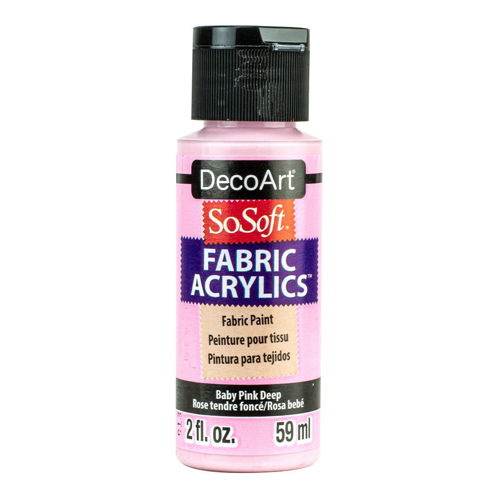 デコアート 布用絵具ソーソフト ベビーピンクディープ DSS57 59ml