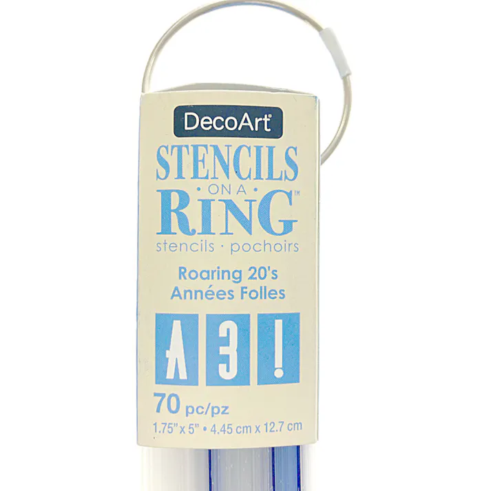 デコアート リングステンシル ASS508