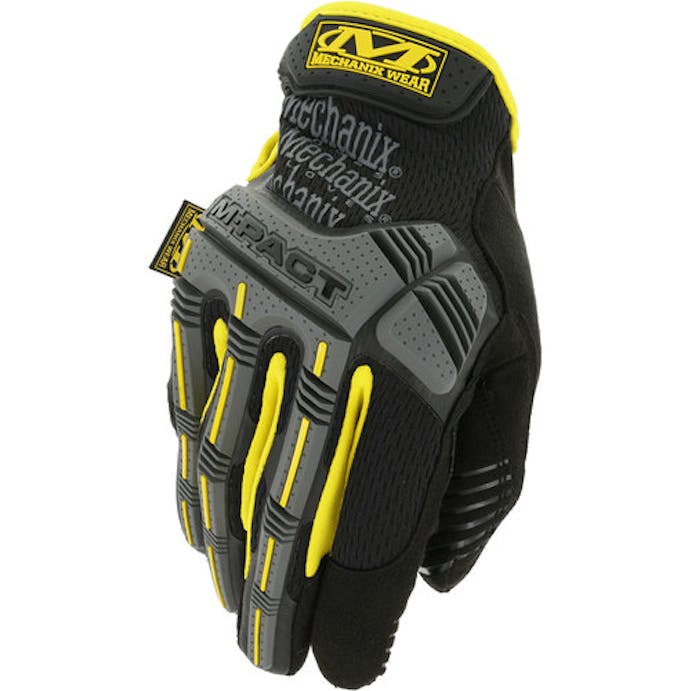 【CAINZ-DASH】ＭＥＣＨＡＮＩＸ　ＷＥＡＲ社 Ｍ－Ｐａｃｔ　ブラック／イエロー　Ｌ MPT-01-010【別送品】