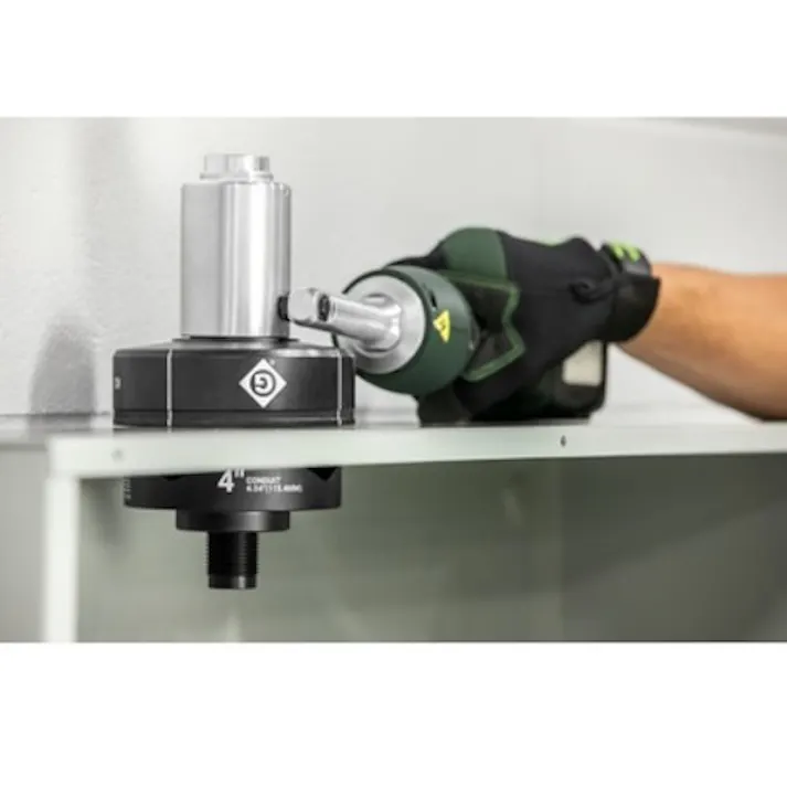 【CAINZ-DASH】Ridge Tool Company インテリパンチ11トン 電動コードレス油圧パンチャーセット 15点セット LS100XSB【別送品】