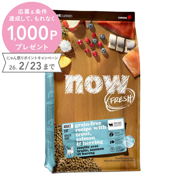 ナウフレッシュ Fアダルトキャット 1.36kg