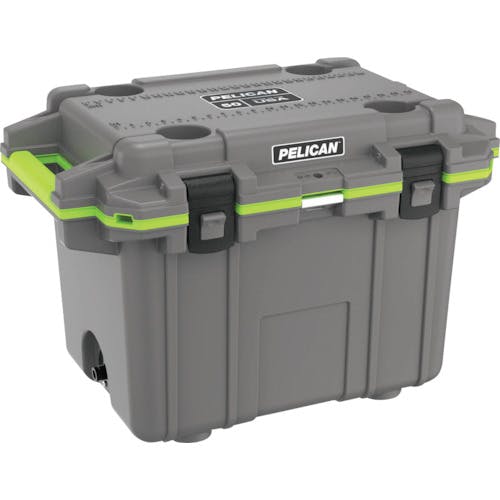 PELICAN PRODUCTS社 50QT エリートクーラー ダークグレーXグリーン 50Q-1-DKGRYEGRN クーラーボックス PELICAN PRODUCTS社 50QT エリートクーラー ダークグレーXグリーン 50Q-1-DKGRYEGRN クーラーボックス