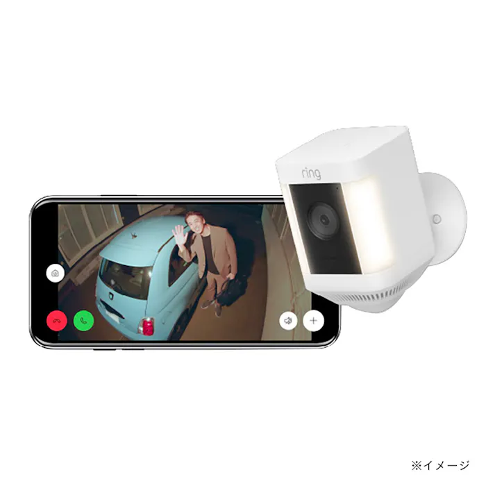 Amazon Ring Spotlight Cam Plus Battery リングスポットライトカメラ B09J6FWP3Z