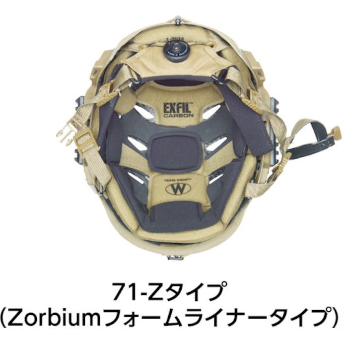 【CAINZ-DASH】ＴＥＡＭ　ＷＥＮＤＹ社 Ｅｘｆｉｌ　カーボンヘルメット　Ｚｏｒｂｉｕｍフォームライナ 71-Z22S-B21【別送品】