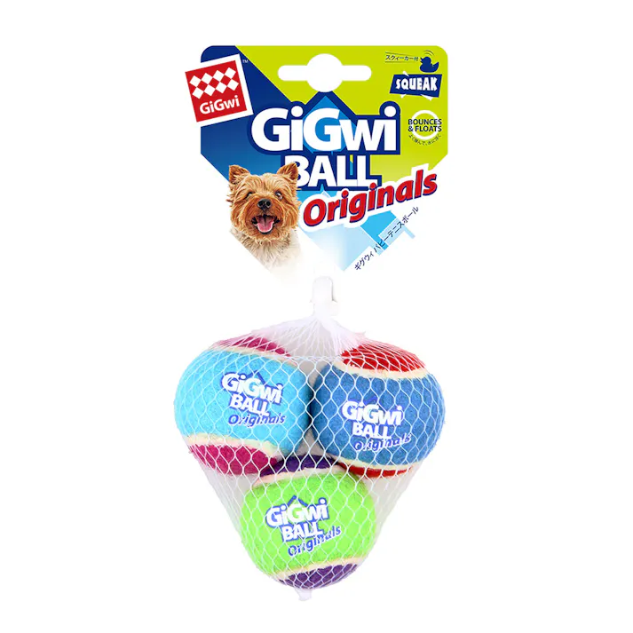 GiGwi ギグウィ パピーテニスボール 3P