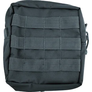【CAINZ-DASH】REDROCK社 ミディアム MOLLE ユーティリティーポーチ ブラック 82-003BLK【別送品】