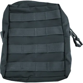 【CAINZ-DASH】REDROCK社 ラージ MOLLE ユーティリティーポーチ ブラック 82-004BLK【別送品】