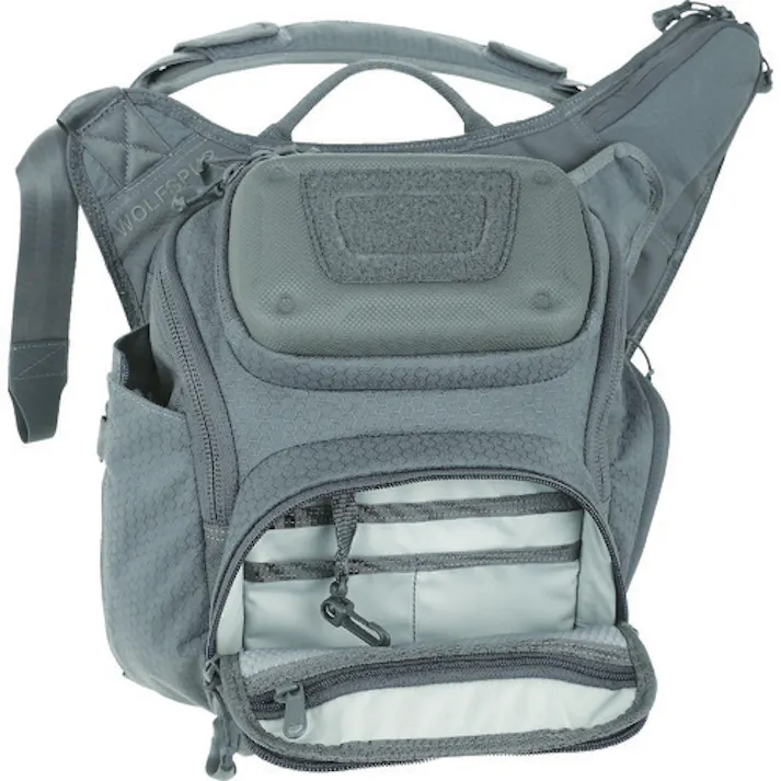 【CAINZ-DASH】MAXPEDITION社 WOLFSPUR クロスボディ ショルダーバッグ グレー WLF2GRY【別送品】