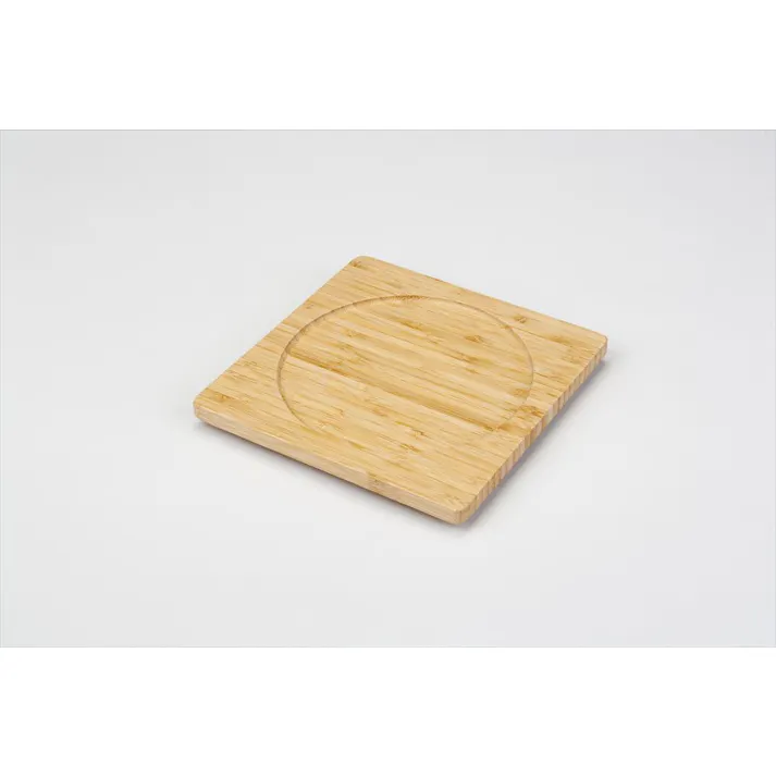 K.K 鍋用品 キッチン用品 鍋敷き 角型 小 幅18×奥18×高2cm ブラウン 4965736093992【別送品】