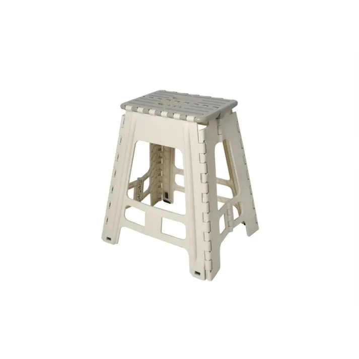 パークレーン インテリア用品 頑丈 洗車 高い所 アウトドア 折りたたみ踏み台 45 アイボリー 幅34×奥34×高45cm アイボリー 4582451307618【別送品】