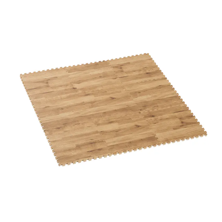 シービージャパン インテリア用品 カーペット やわらかウッディマット 幅30.5×奥30.5×高1cm ナチュラル 4573306869863【別送品】