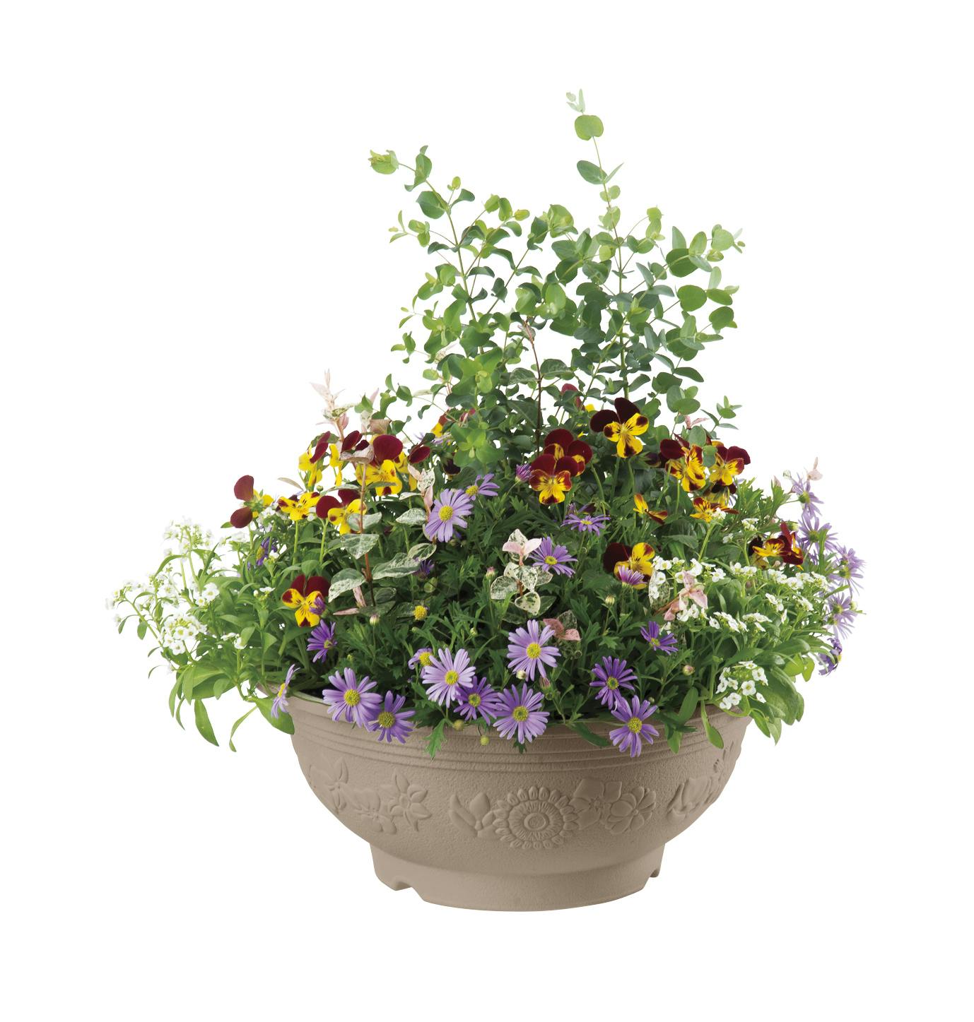 リッチェル ハナール ボール 36型 幅36.5×奥36.5×高15cm ブラウン