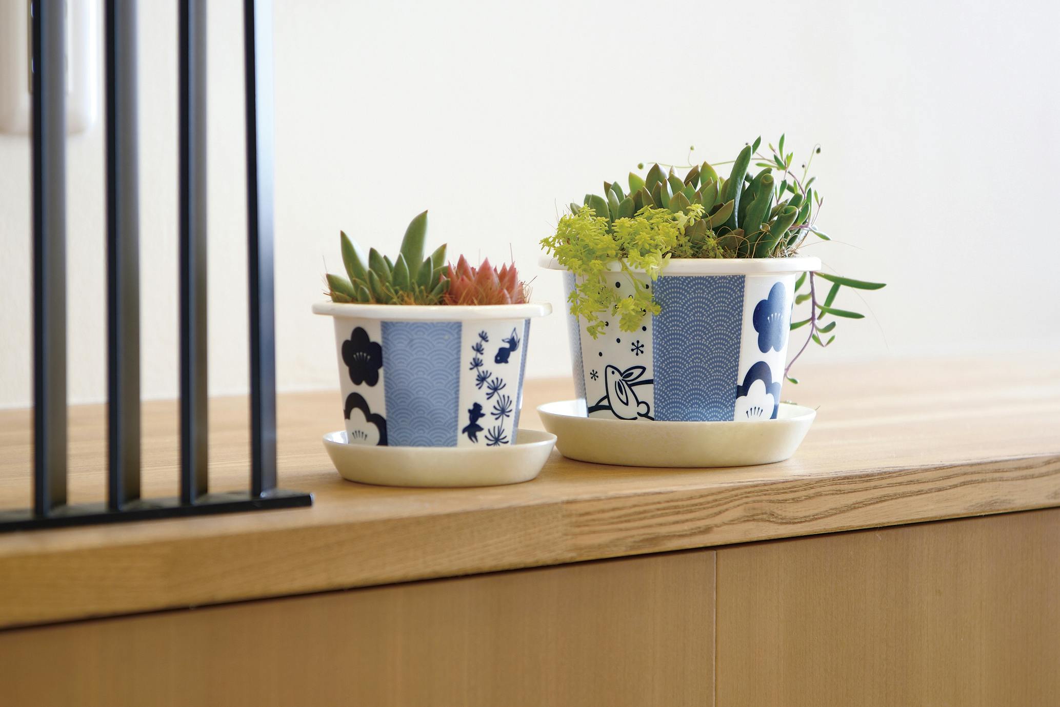 リッチェル 園芸用品 ガーデニング ガーラ和鉢八角4号 幅11.9×奥11.9