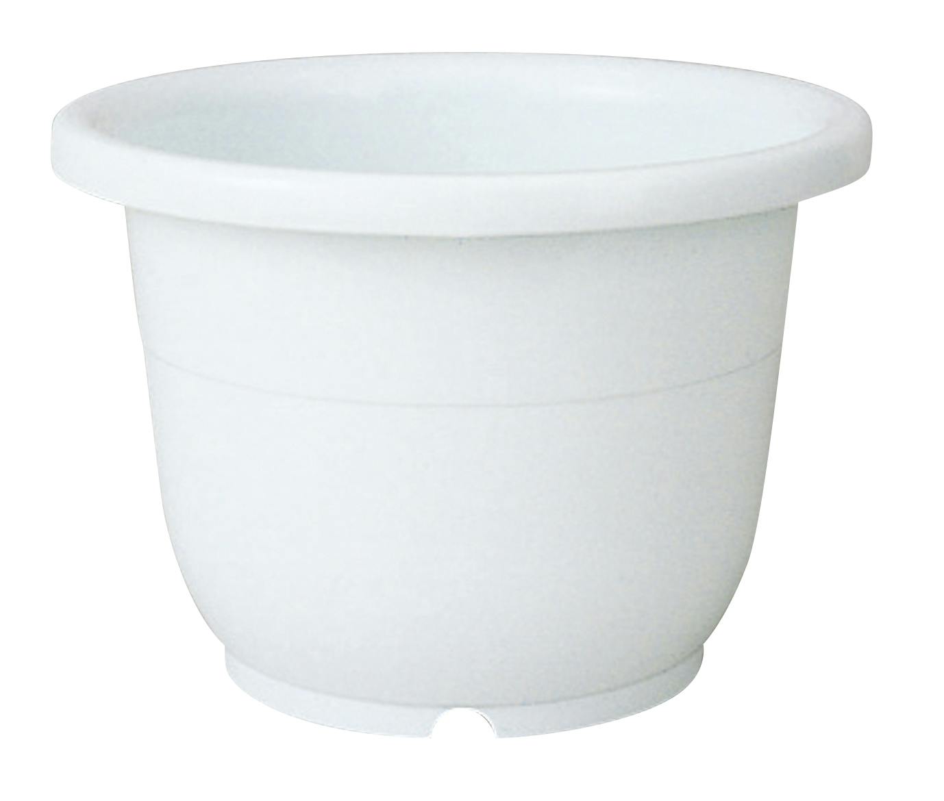 リッチェル 園芸用品 ガーデニング  輪鉢 10号   幅30×奥30×高20.7cm ホワイト 4973895717017【別送品】
