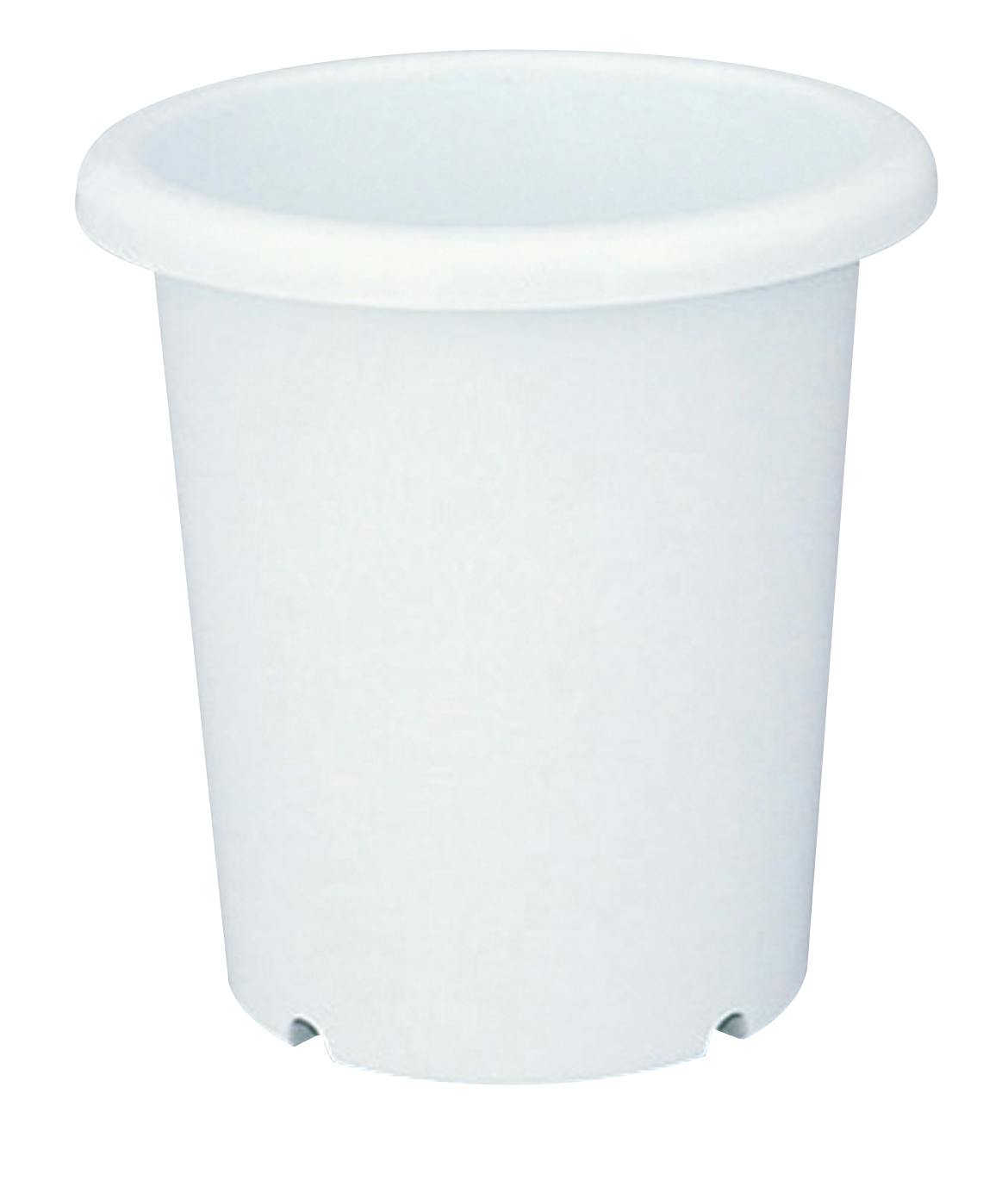 リッチェル 園芸用品 ガーデニング  長鉢8号 幅24.1×奥24.1×高25.6cm ホワイト 4973895714818【別送品】