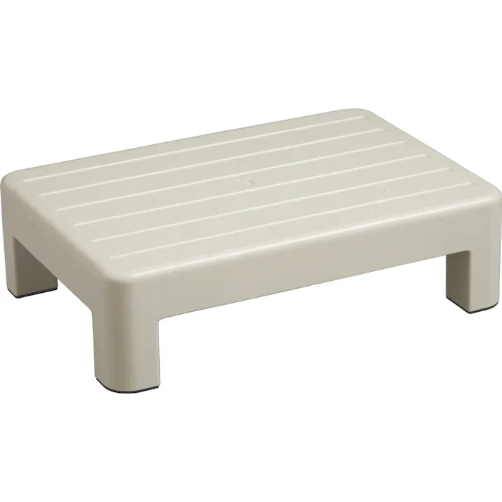 小原産業 インテリア用品 頑丈 洗車 高い所 アウトドア 玄関踏み台 中型13H 幅46×奥32×高13cm ベージュ 4952215023021【別送品】