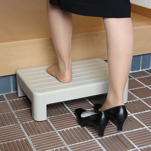 小原産業 インテリア用品 頑丈 洗車 高い所 アウトドア 玄関踏み台