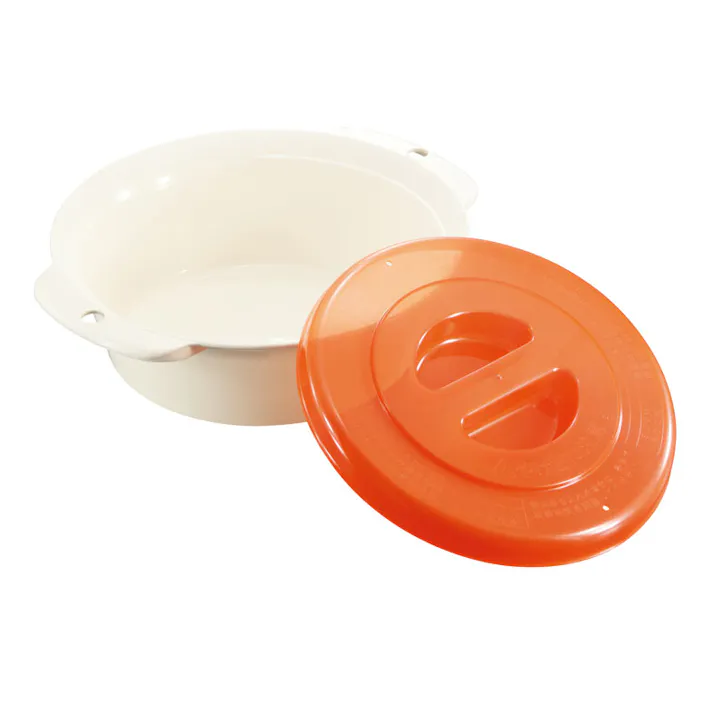 不動技研 キッチン用品 調理器具 電子レンジで調理 ラーメン 幅23.8×奥20.5×高7.7cm 4962191014418【別送品】