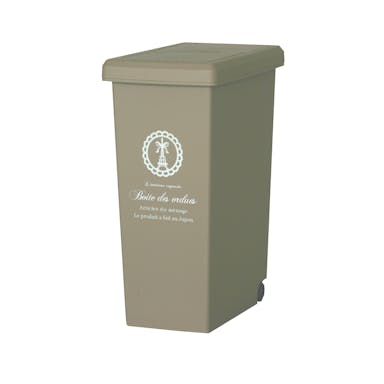 平和工業 清掃用品 ゴミ箱 スライドペール20L ベージュ  幅21×奥34×高45.5cm ベージュ 4907556224538【別送品】