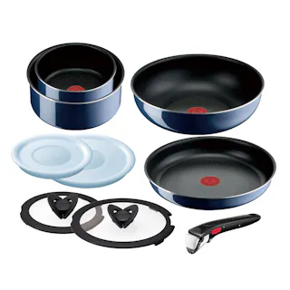 T-fal インジニオ ロイヤルブルー 9点セット ブルー L43792 ガス火専用【別送品】