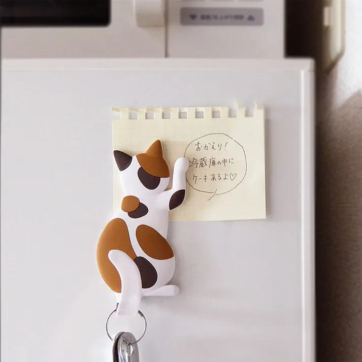 東洋ケース マグネットフックCattail (幅)5.2(奥行)0.5(高さ)14.3cm ホワイト MH-CAT-07 4511546082956【別送品】