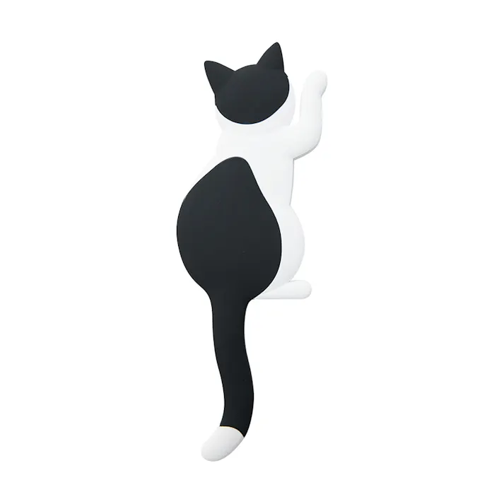 東洋ケース マグネットフックCattail (幅)5.2(奥行)0.5(高さ)14.3cm ブラック MH-CAT-08 4511546082963【別送品】