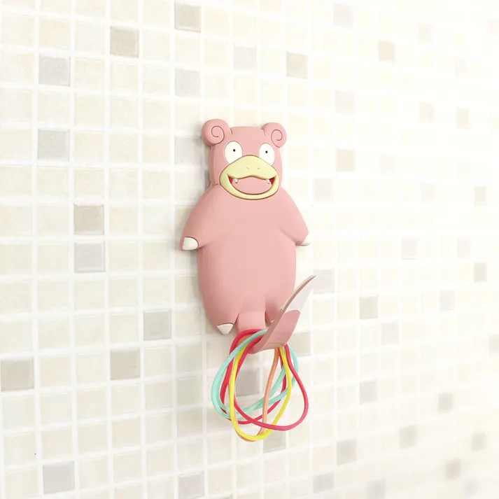 東洋ケース ぺったりフック ポケモンテール ヤドン (幅)6.5(奥行)8.5(高さ)14.1cm ピンク SH-PM-03 4511546131265【別送品】