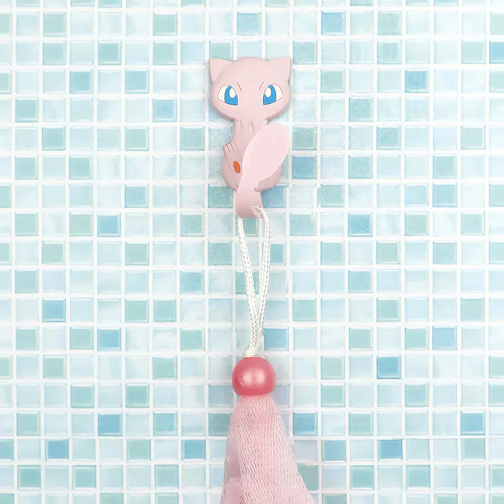 東洋ケース ぺったりフック ポケモンテール ミュウ (幅)4.2(奥行)8.5(高さ)14.2cm ピンク SH-PM-04 4511546131272【別送品】