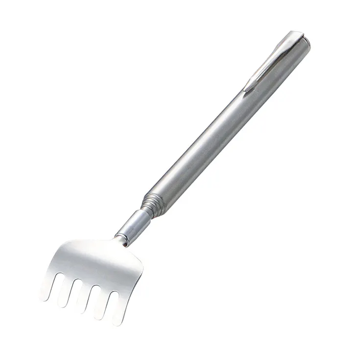 トレードワン 携帯用まごのて (幅)30(奥行)13(高さ)160cm シルバー 10333 4562278708911【別送品】
