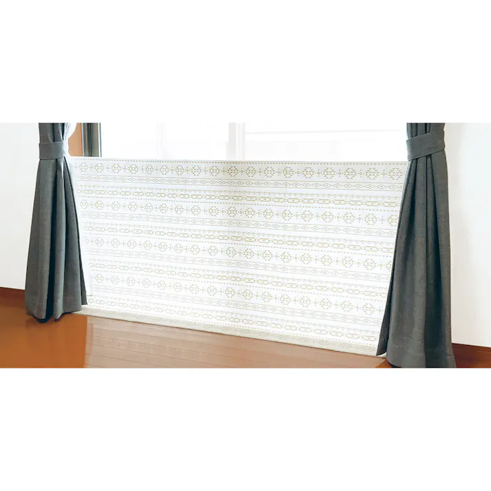 K.K 冷気遮断ボード LL ネイティブ柄 (幅)200(奥行)90(高さ)0.5cm K-10766NT 4582451309476【別送品】