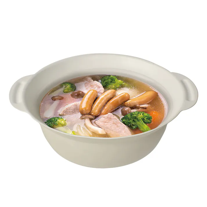 K.K ファーブ IH対応卓上鍋 20CM (幅)28.3(奥行)24.3(高さ)14.3cm アイボリー K-10768IV 4582451309490【別送品】