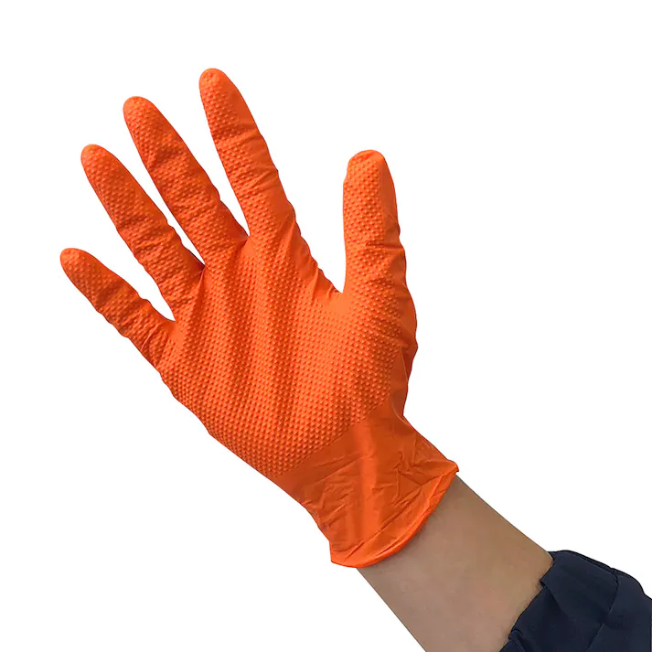 K.K 丈夫なニトリルグローブ M 50枚入 (幅)14.5(奥行)1.0(高さ)24cm K-10773 4582451309735【別送品】