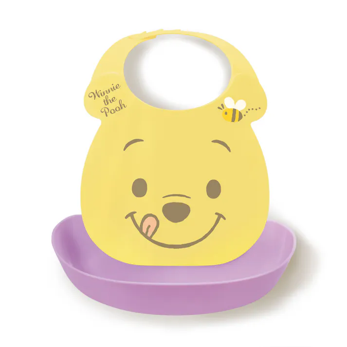 錦化成 プーさんはじめてのエプロン (幅)23(奥行)7(高さ)30cm イエロー 316957 4904121316957【別送品】