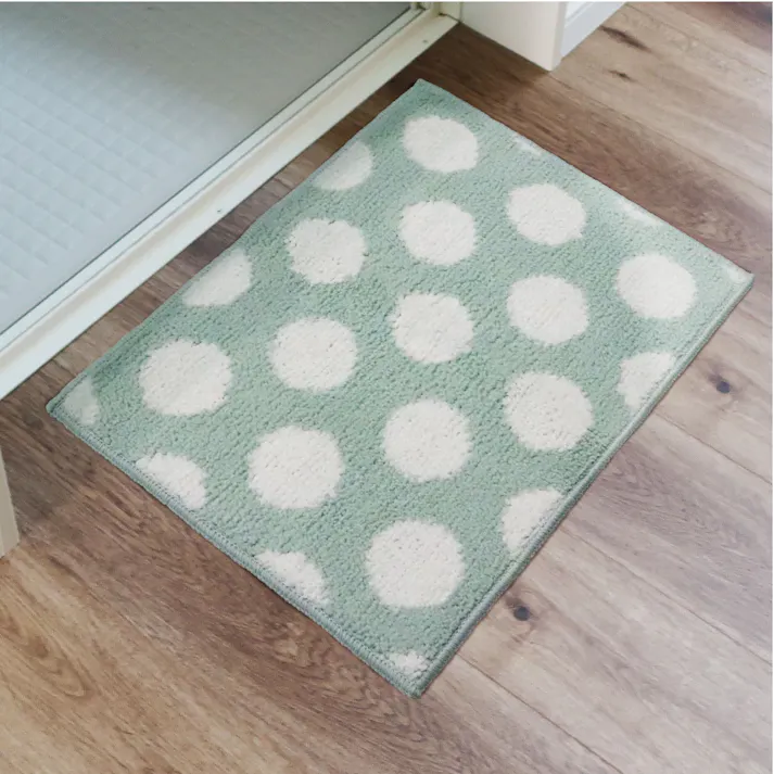 オカトー sofmoreバスマットドット45×60cmブルー (幅)60.0(奥行)45.0(高さ)0.5cm ブルー 4905016014767【別送品】